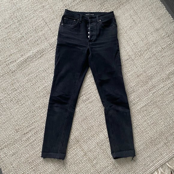 Aritzia Denim Forum Yoko High Rise Slim Jeans - Picture 1 of 3